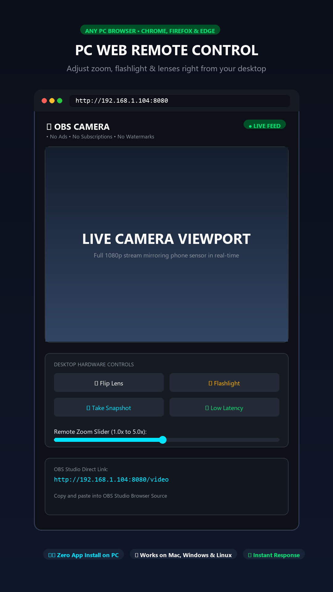 Web Remote Control